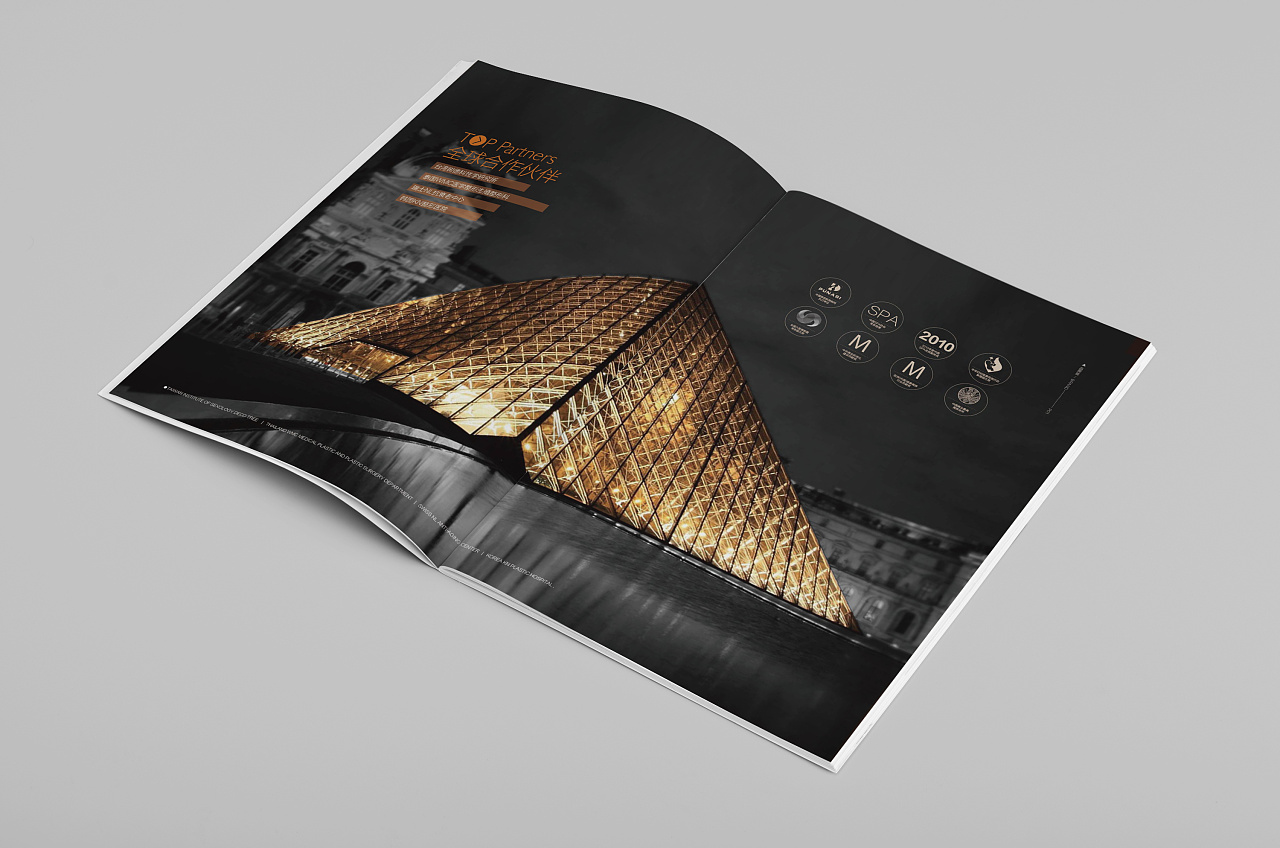 醫(yī)療美容機構宣傳冊設計,美容醫(yī)院畫冊制作, 醫(yī)療企業(yè)畫冊設計定制